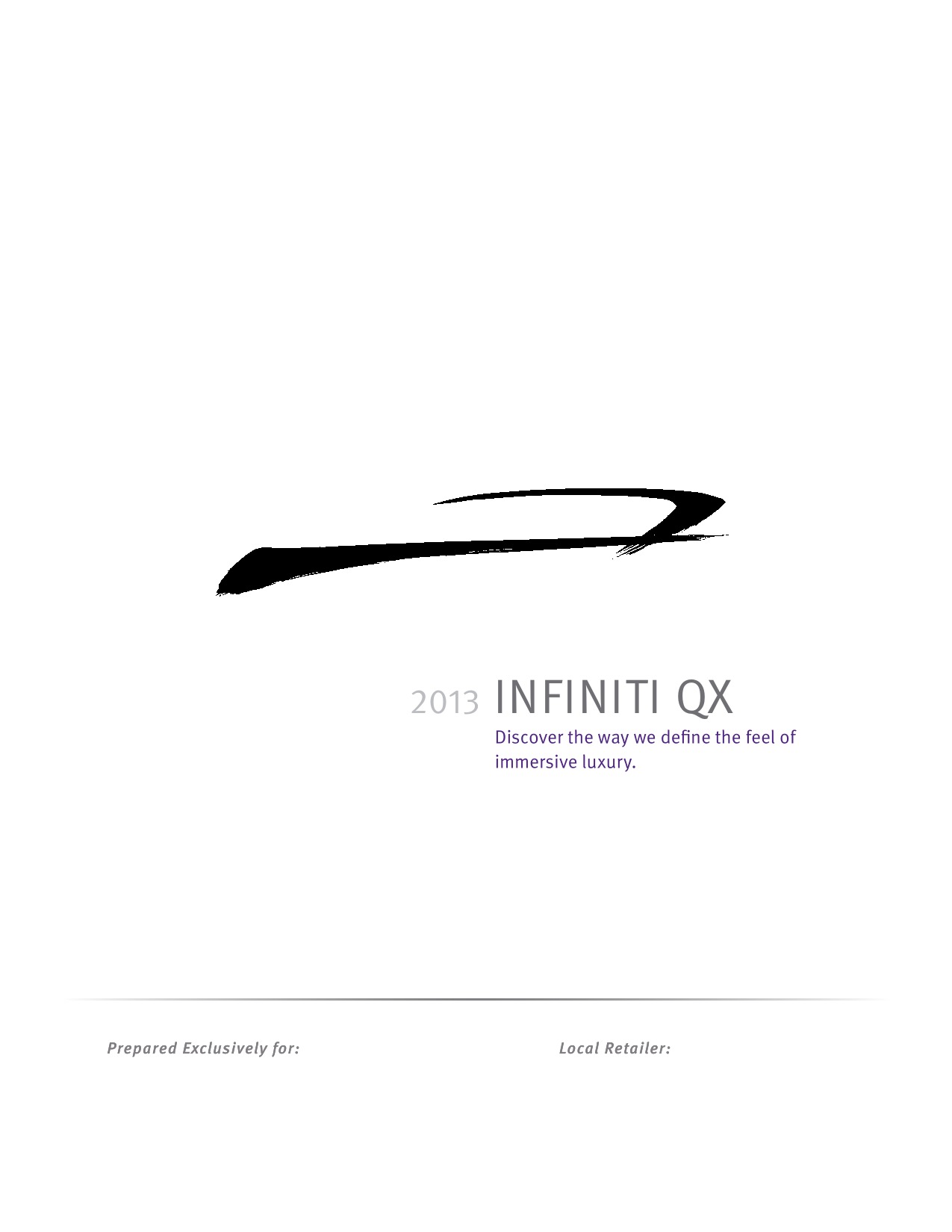 2013 Infiniti QX56 Brochure Page 2